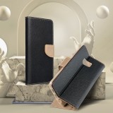 FANCY Book case for XIAOMI Redmi 14c black / gold