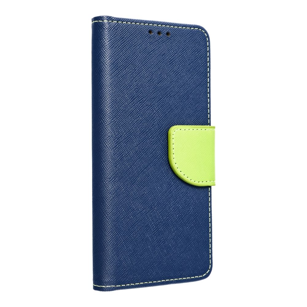 FANCY Book case for XIAOMI Redmi 14c navy / lime