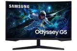 32" SAMSUNG Gaming Monitor Odyssey LS32CG552EUXEN - prohnutý, VA,1ms,165Hz,2560x1440,HDMI,Display Port