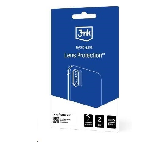 Ochrana kamery 3mk Lens Protection pro Apple iPhone 16 Plus, (4ks)