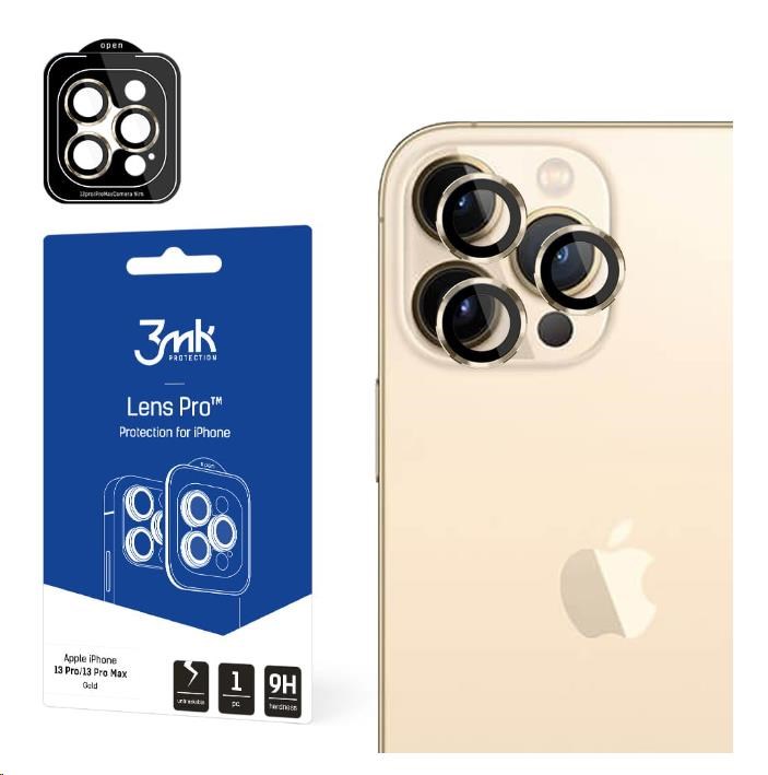 Ochrana kamery 3mk Lens Protection PRO pro Apple iPhone 16/16 Plus, růžová