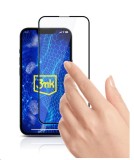 Tvrzené sklo 3mk HardGlass Max Lite pro Motorola Moto G55 5G, černá