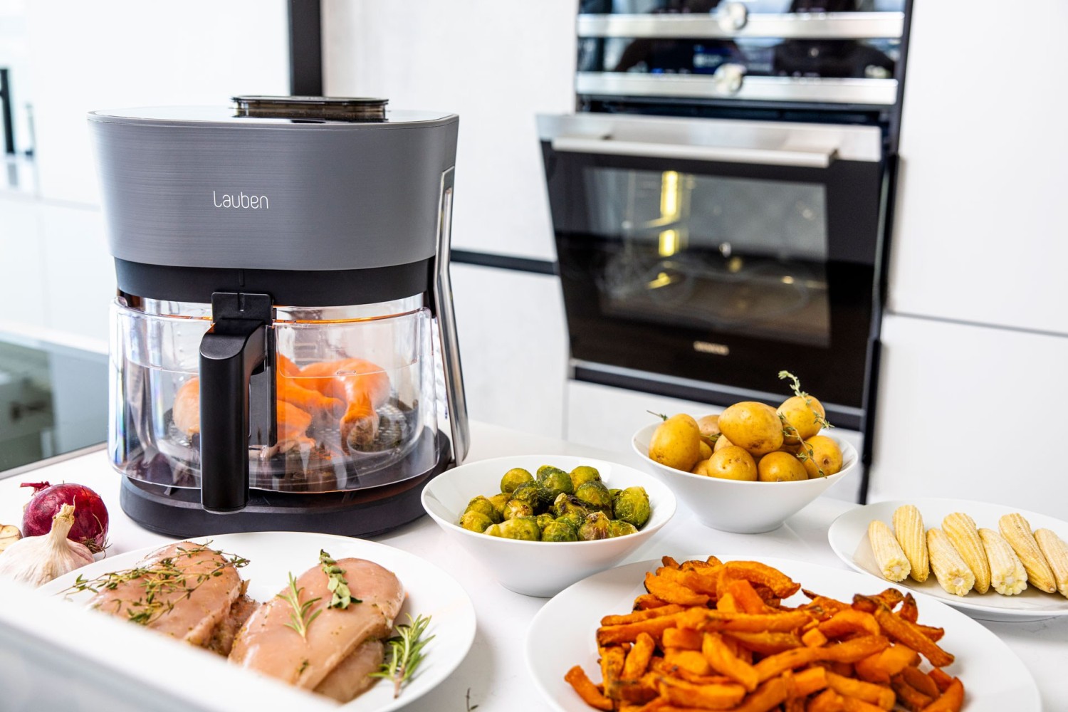 Lauben Glass&SteamAir® Fryer 4500BG