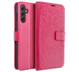 Flipové pouzdro MEZZO Book case pro Samsung Galaxy A36 5G, mandala magenta