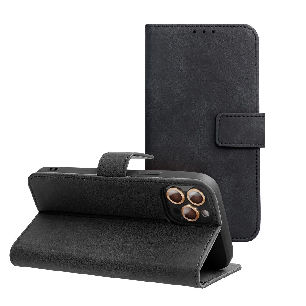 TENDER Book Case for XIAOMI Redmi 14C black