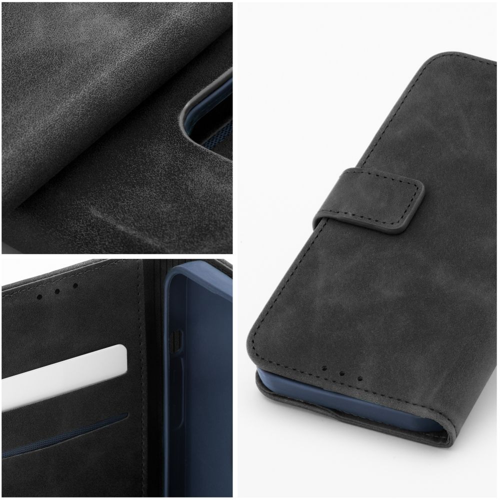 TENDER Book Case for XIAOMI Redmi 14C black