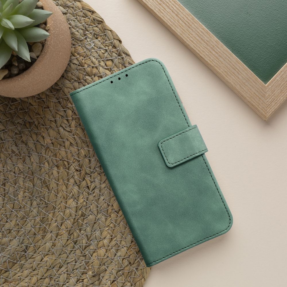 TENDER Book Case for SAMSUNG S25 Plus green