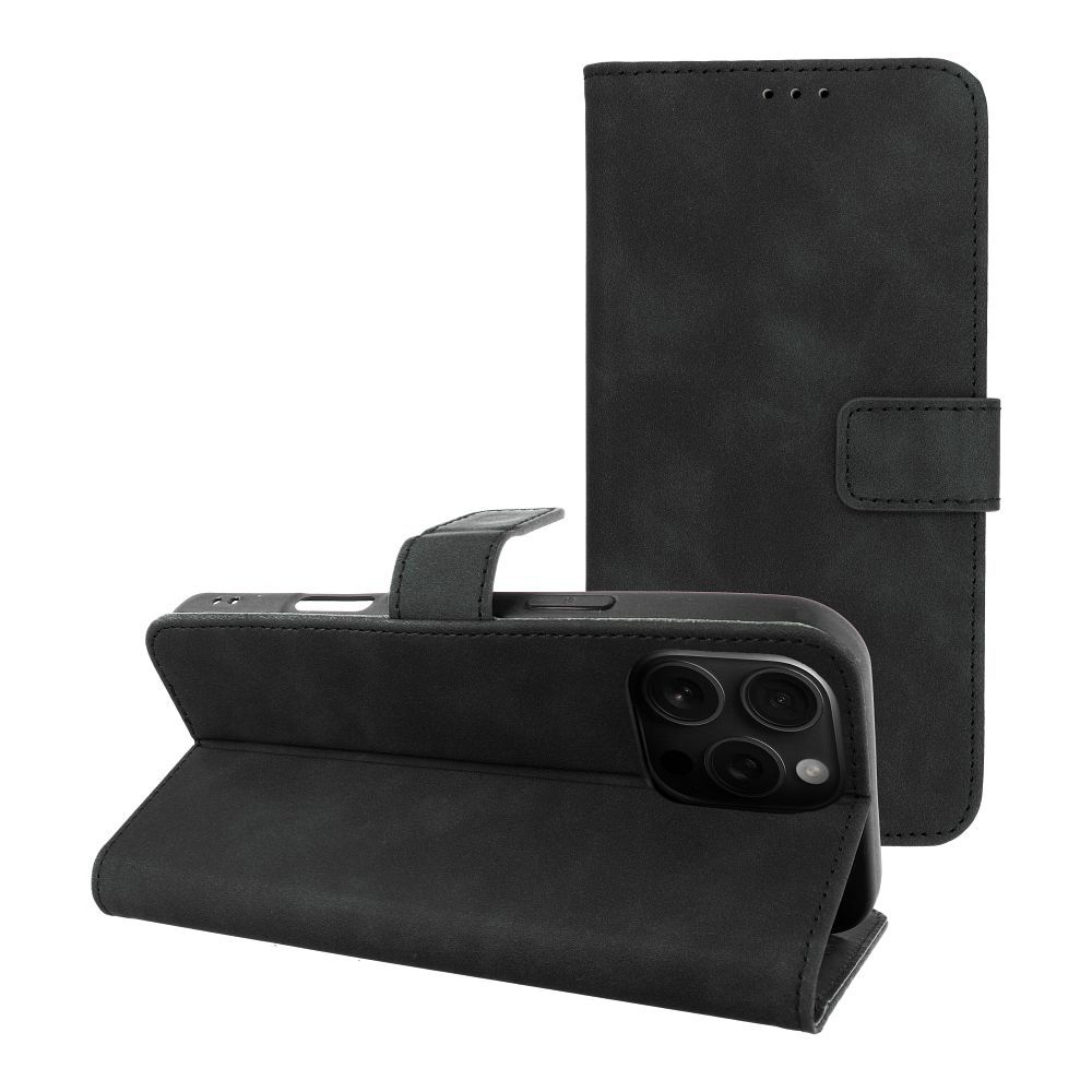 TENDER Book Case for IPHONE 16 Pro Max black