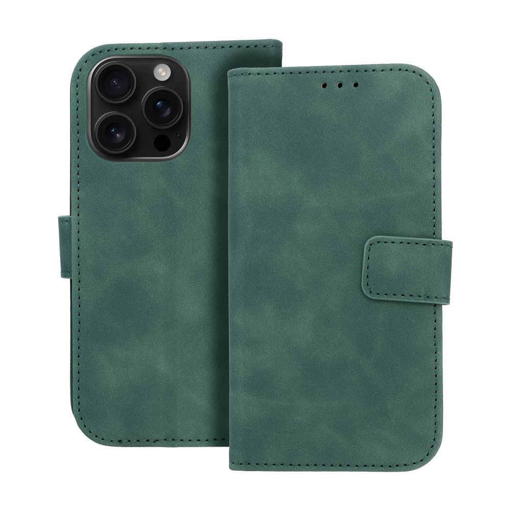 TENDER Book Case for IPHONE 16 Pro green