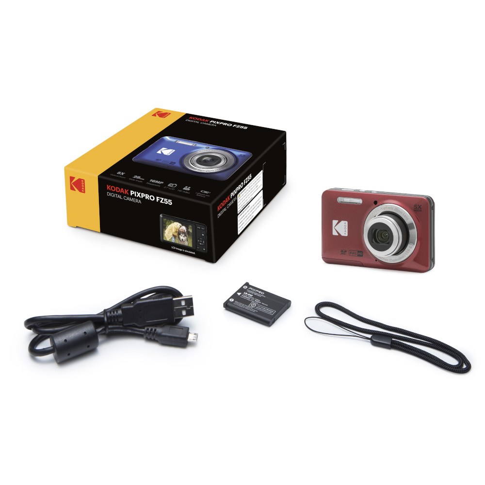 Kodak Friendly Zoom FZ55 Red