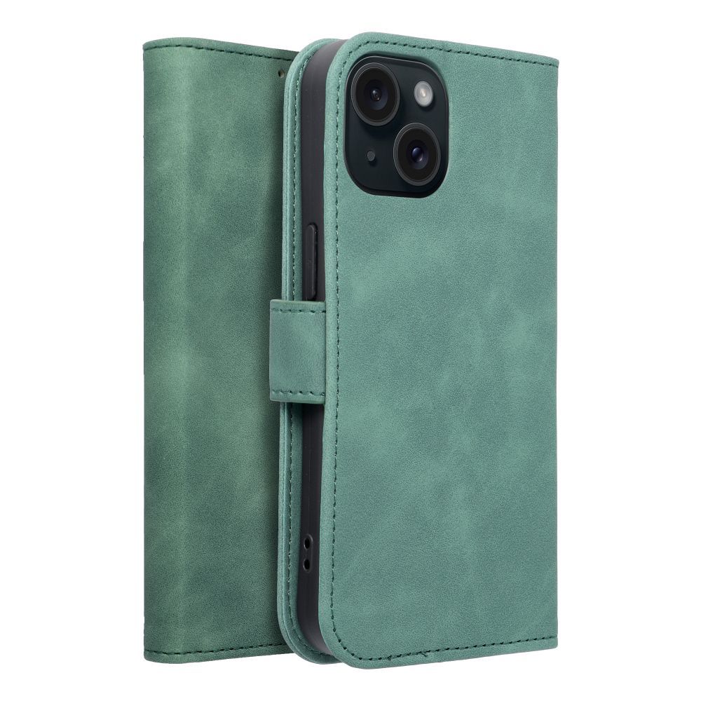 TENDER Book Case for IPHONE 15 green