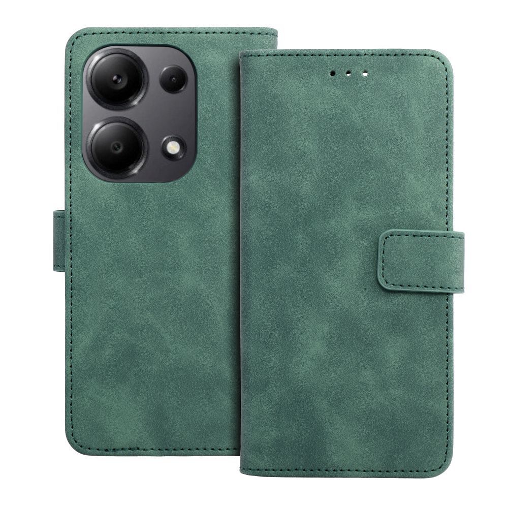 TENDER Book Case for XIAOMI Redmi Note 13 Pro 4G / POCO M6 Pro 4G green