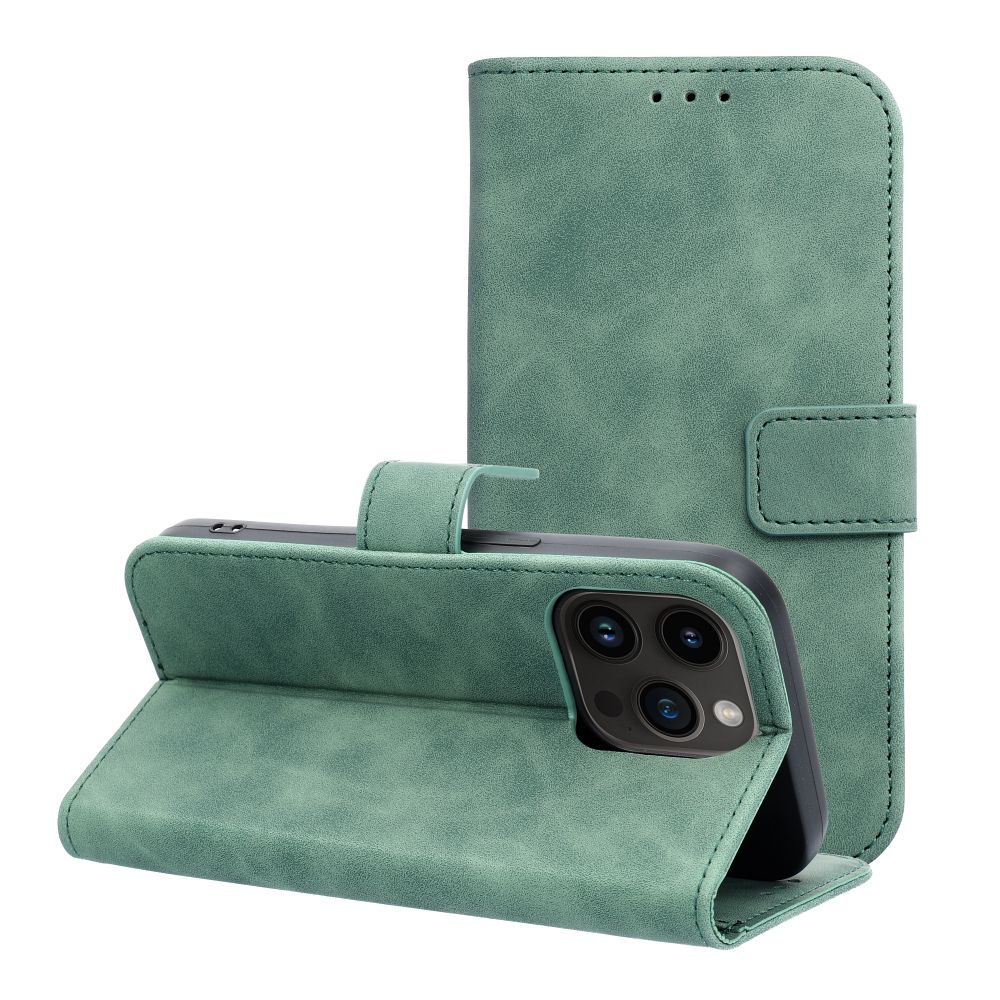 TENDER Book Case for IPHONE 14 Pro green