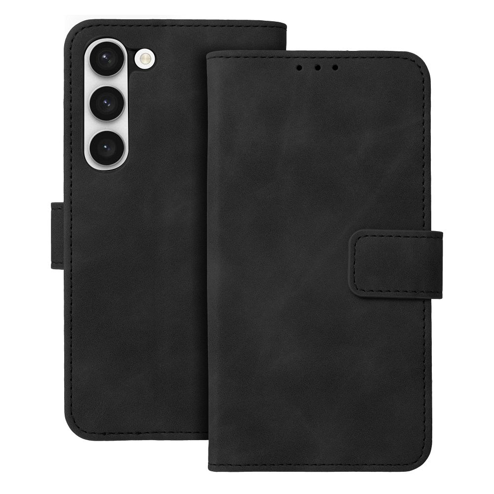 TENDER Book Case for SAMSUNG S23 black