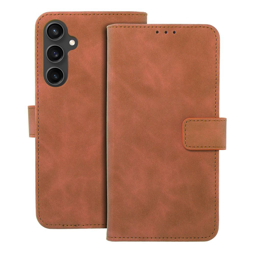 TENDER Book Case for SAMSUNG S23 FE brown