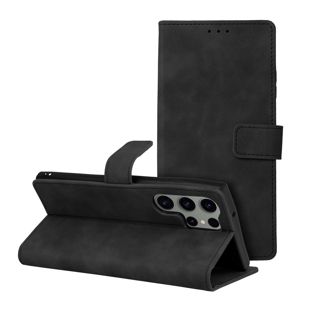 TENDER Book Case for SAMSUNG S23 Ultra black