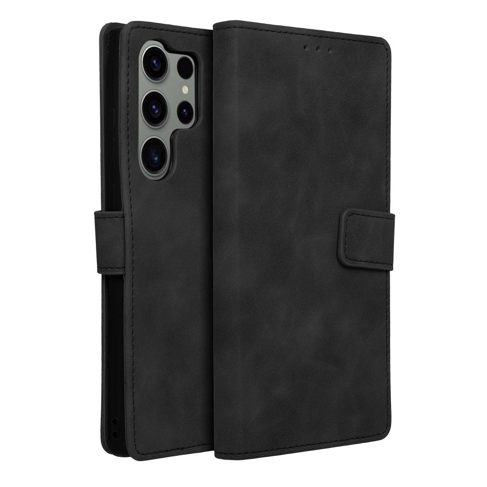 TENDER Book Case for SAMSUNG S23 Ultra black