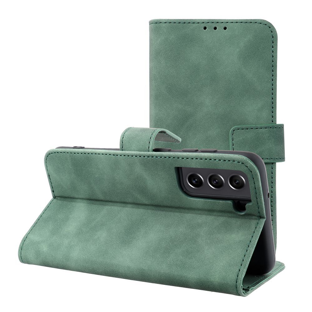 TENDER Book Case for SAMSUNG S21 FE green