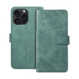 TENDER Book Case for IPHONE 15 Pro Max green