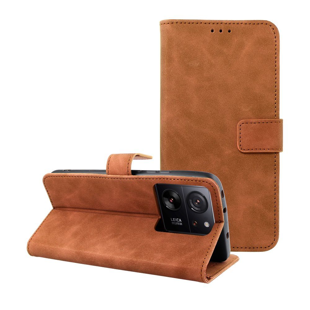 TENDER Book Case for XIAOMI 13T Pro brown