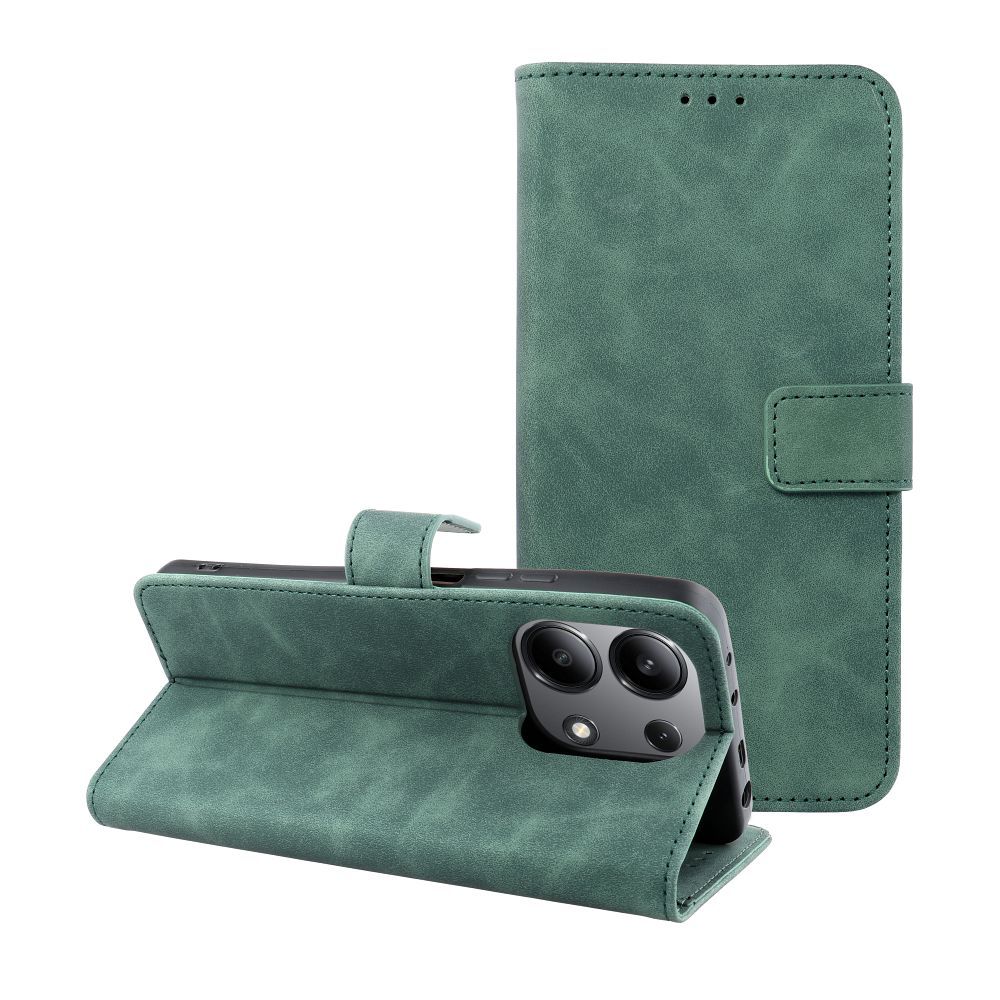 TENDER Book Case for XIAOMI Redmi Note 13 4G green