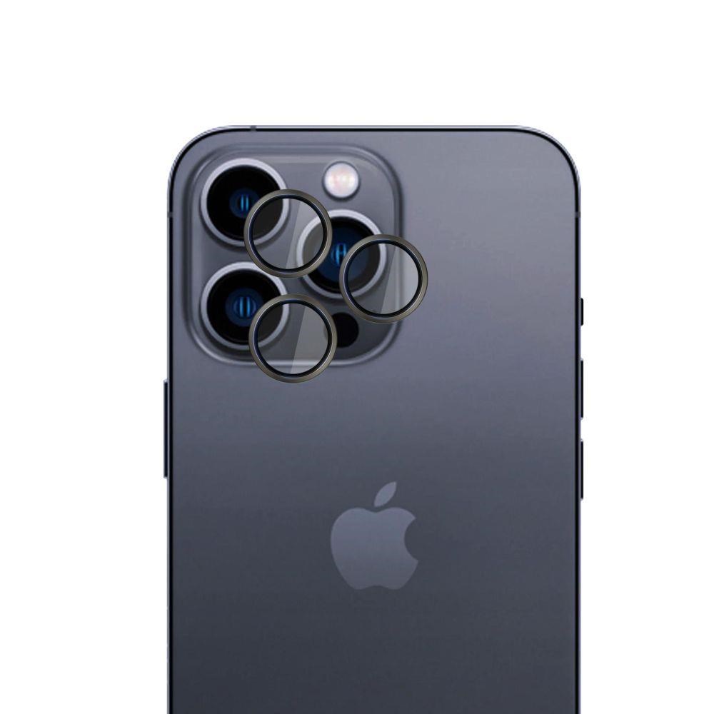 3mk ochrana kamery HARDY Lens Protection Pro pro Apple iPhone 16 Pro /16 Pro Max, titanium grey