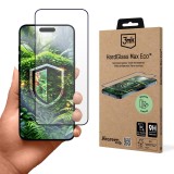 Ochranné sklo 3mk Hardglass Max Eco pro Apple iPhone 16 Pro Max, černá