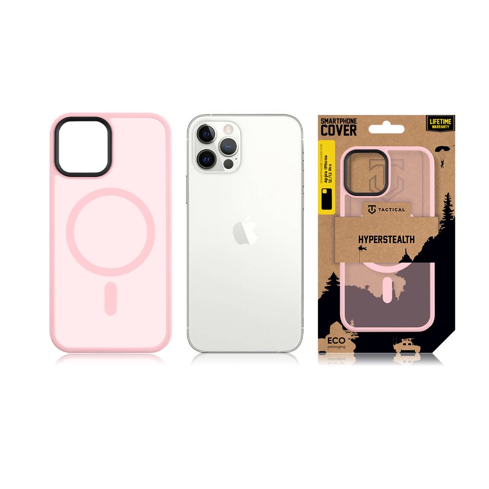 Tactical MagForce Hyperstealth Kryt pro iPhone 12/12 Pro Pink Panther