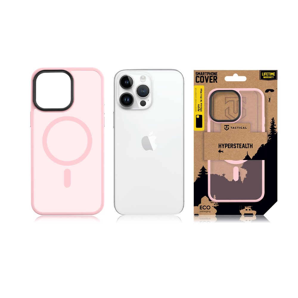 Tactical MagForce Hyperstealth Kryt pro iPhone 14 Pro Max Pink Panther