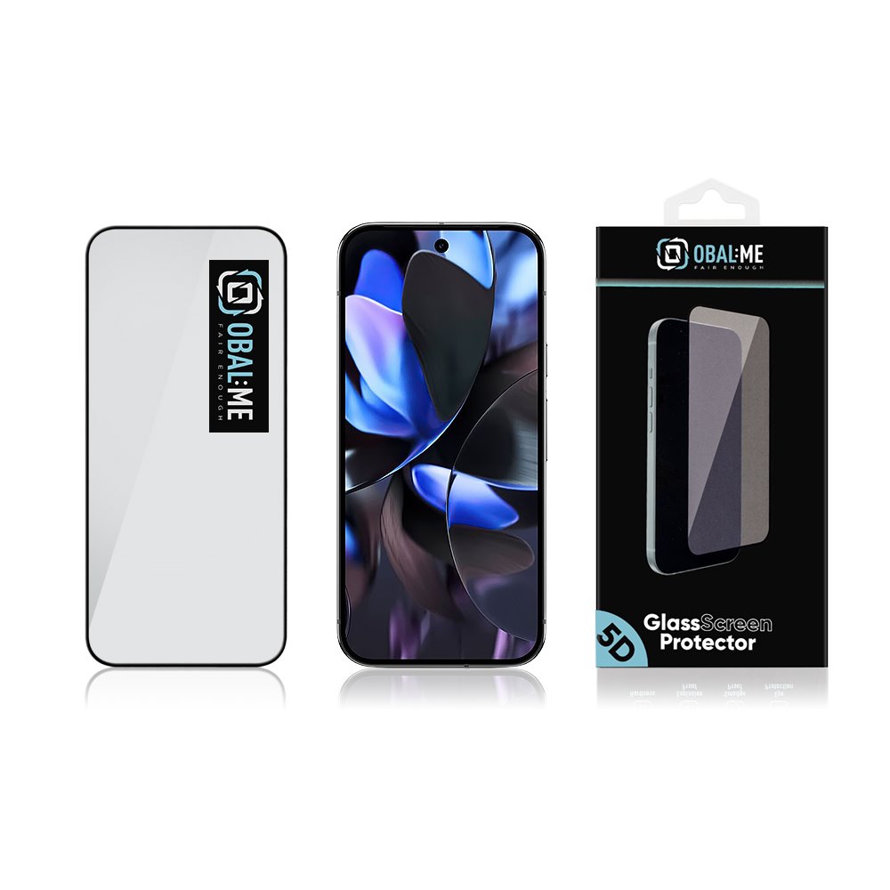 OBAL:ME 5D Tvrzené Sklo pro Google Pixel 9/9 Pro Black