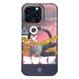 ZUCK BEAR case NEW YORK NEVER SLEEPS MAG compatible with MagSafe for IPHONE 15 Pro queens spark