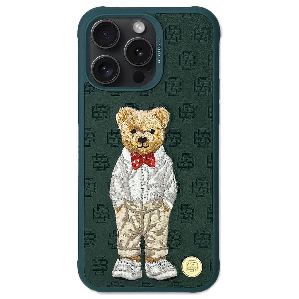 ZUCK BEAR case PARIS GENTLEMAN for IPHONE 15 Pro Max bow tie