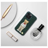 ZUCK BEAR case PARIS GENTLEMAN for IPHONE 15 Pro bow tie