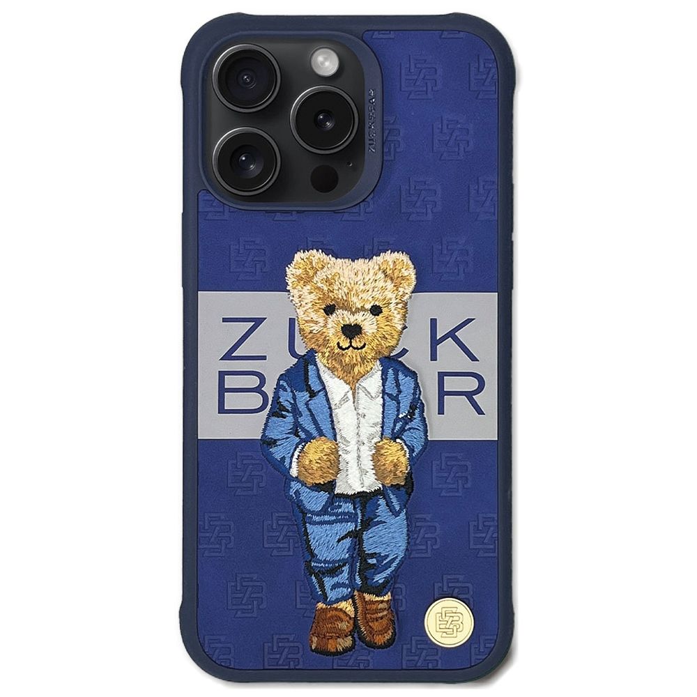 ZUCK BEAR case PARIS GENTLEMAN for IPHONE 15 Pro Max suit