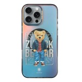 ZUCK BEAR case CALIFORNIA COOL MAG compatible with MagSafe for IPHONE 16 plaid shirt