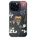 ZUCK BEAR case BERLIN BOSS MAG compatible with MagSafe for IPHONE 16 eins suave