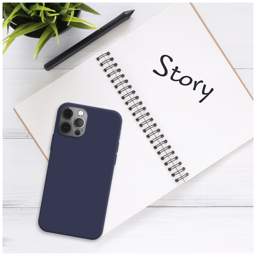 Zadní kryt FIXED Story pro Samsung Galaxy A36 5G, modrá
