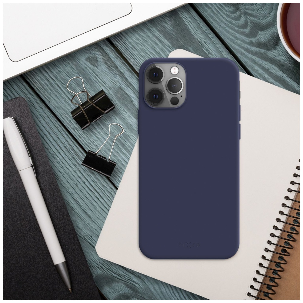 Zadní kryt FIXED Story pro Samsung Galaxy A36 5G, modrá