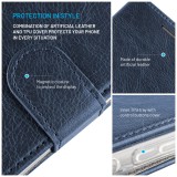 Pouzdro typu kniha FIXED Opus pro Samsung Galaxy A36 5G, modré