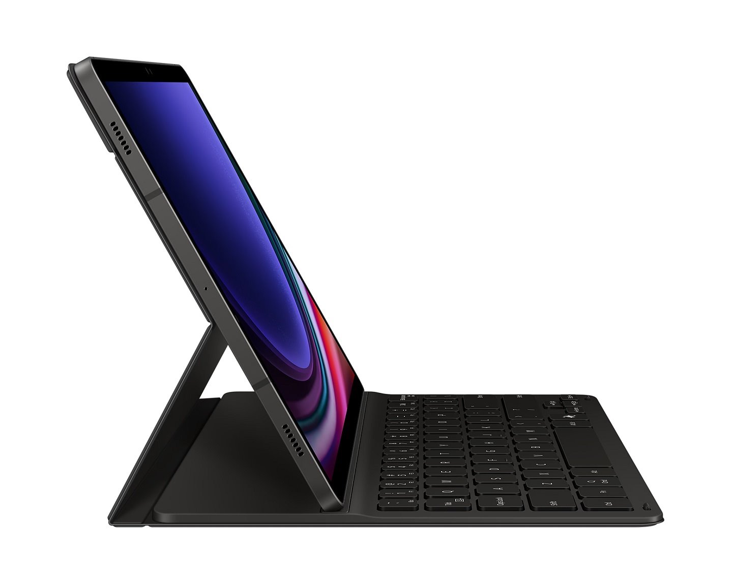 EF-DX720UBE Samsung Book Keyboard Slim Pouzdro pro Galaxy Tab S9/S9 FE Black