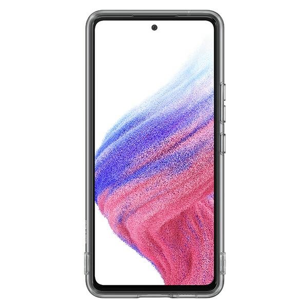 EF-QA536TBE Samsung Soft Clear Kryt pro Galaxy A53 5G Black