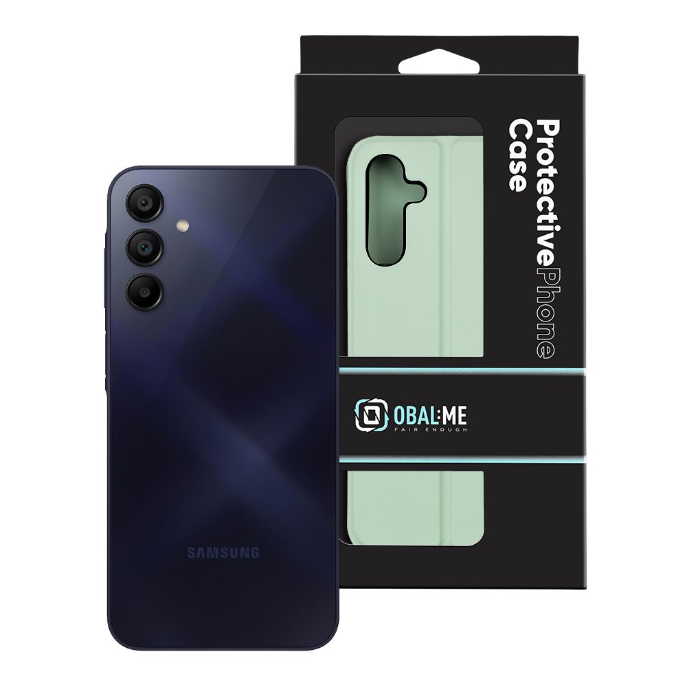 OBAL:ME SmoothTouch Pouzdro pro Samsung Galaxy A15 4G/5G Mint Green