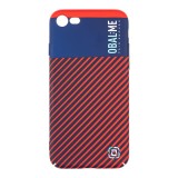 OBAL:ME Flossy Stripes Kryt pro Apple iPhone 7/8/SE2020/SE2022 Blue/Red