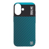 OBAL:ME Flossy Stripes Kryt pro Apple iPhone 16 Black/Teal