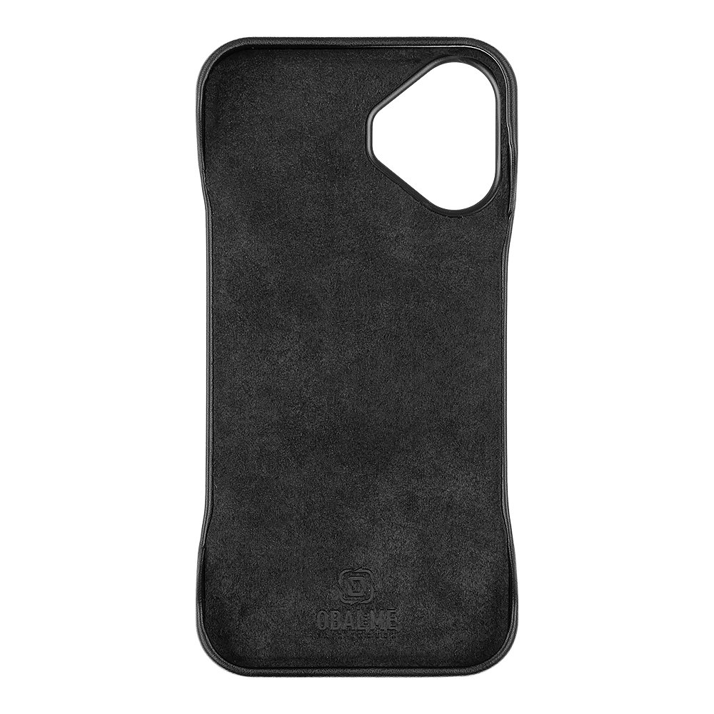 OBAL:ME LeatherTanga Kryt pro Apple iPhone 16 Plus Black