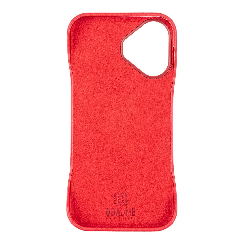 OBAL:ME LeatherTanga Kryt pro Apple iPhone 16 Red