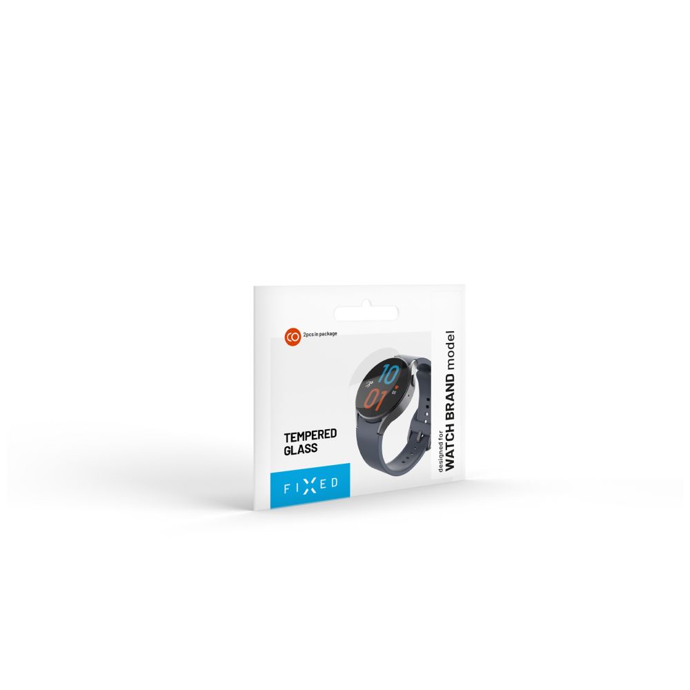 Ochranné tvrzené sklo FIXED pro smartwatch Xiaomi Redmi Watch 5 Lite, čirá (2 ks) 