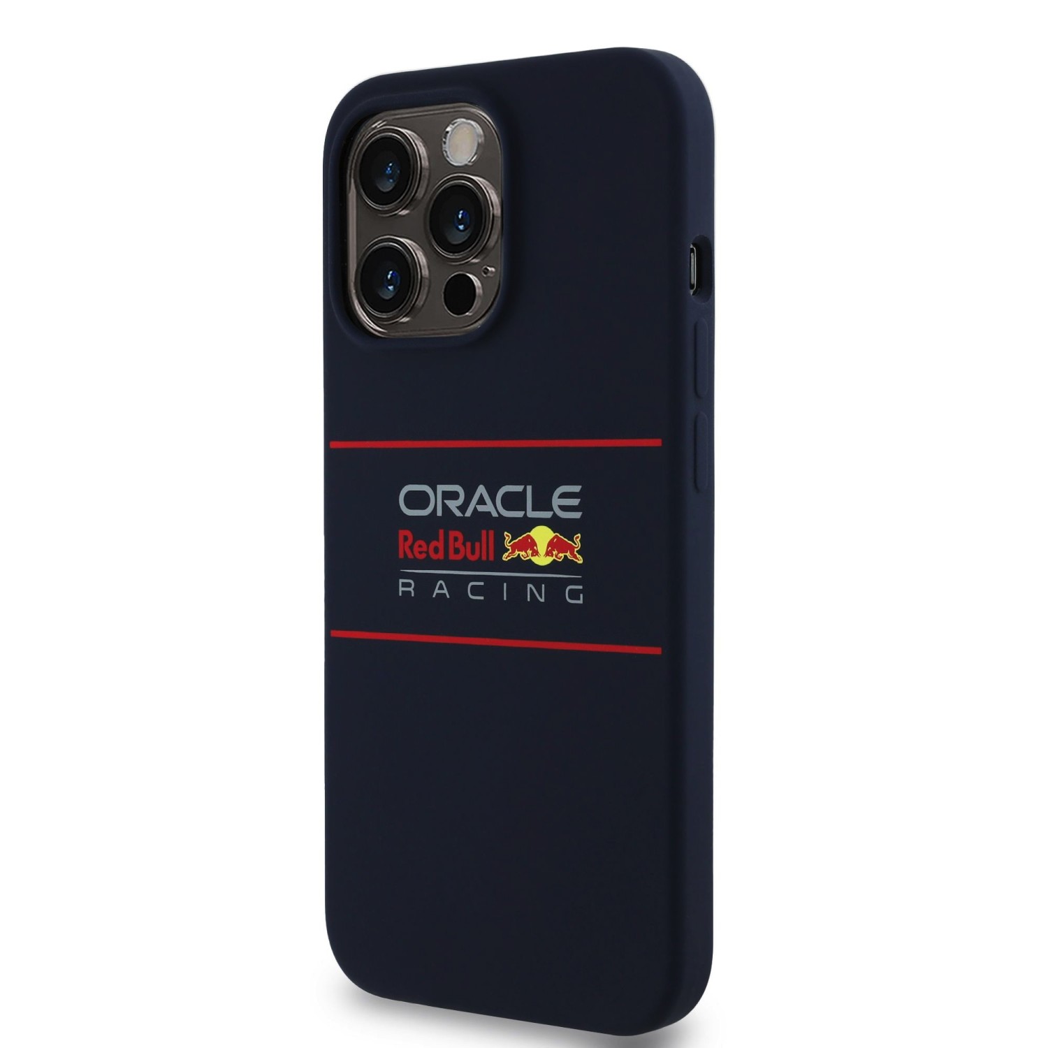 Red Bull Silicone Horizontal Logo MagSafe Zadní Kryt pro iPhone 13 Pro Navy