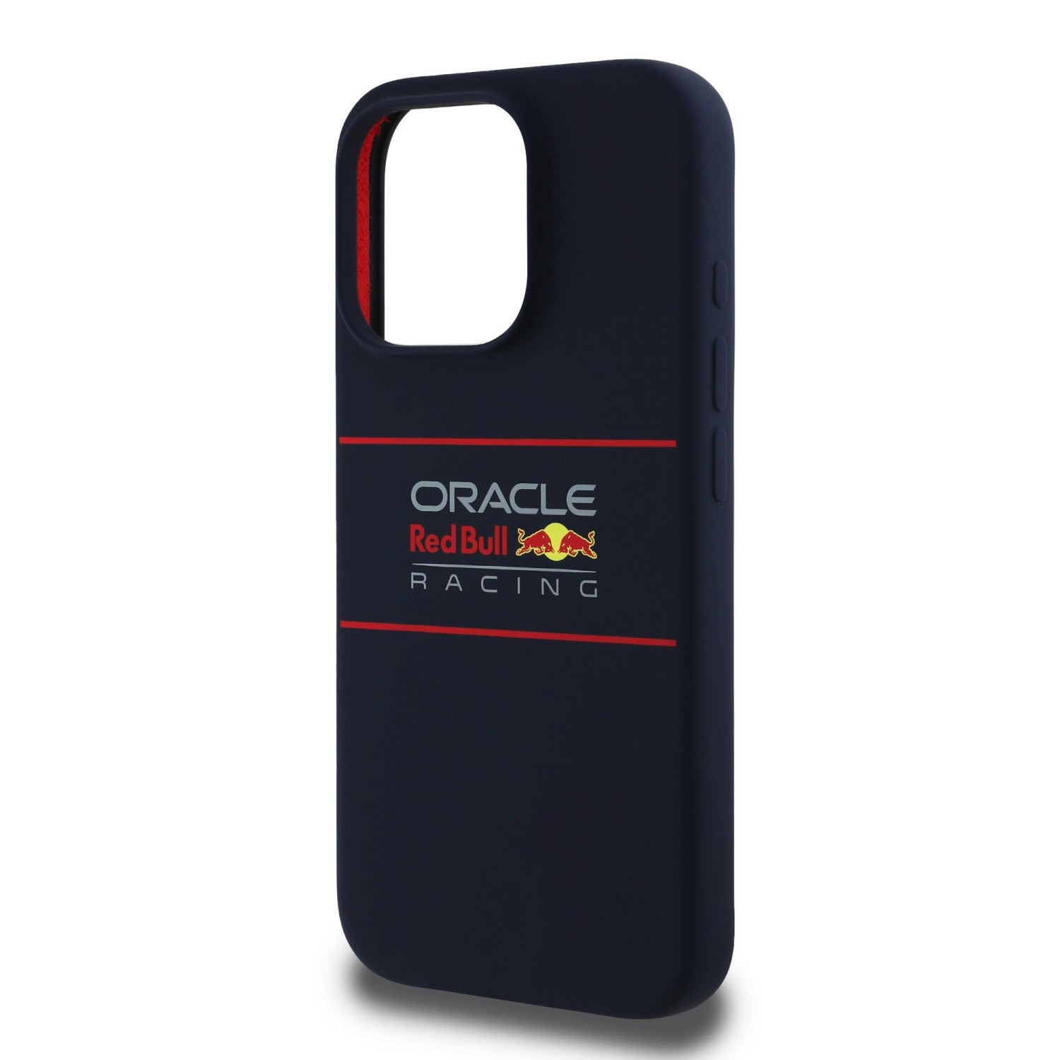 Red Bull Silicone Horizontal Logo MagSafe Zadní Kryt pro iPhone 15 Pro Max Navy