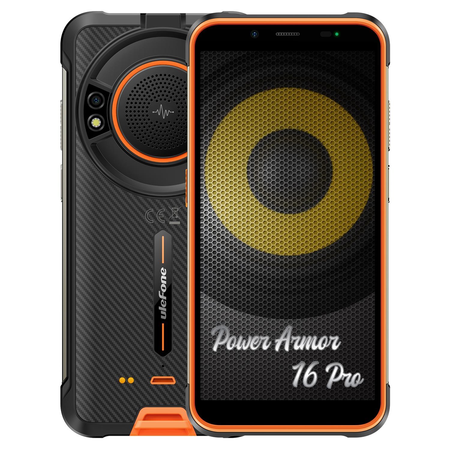 Ulefone Power Armor 16 Pro 4GB/64GB oranžová